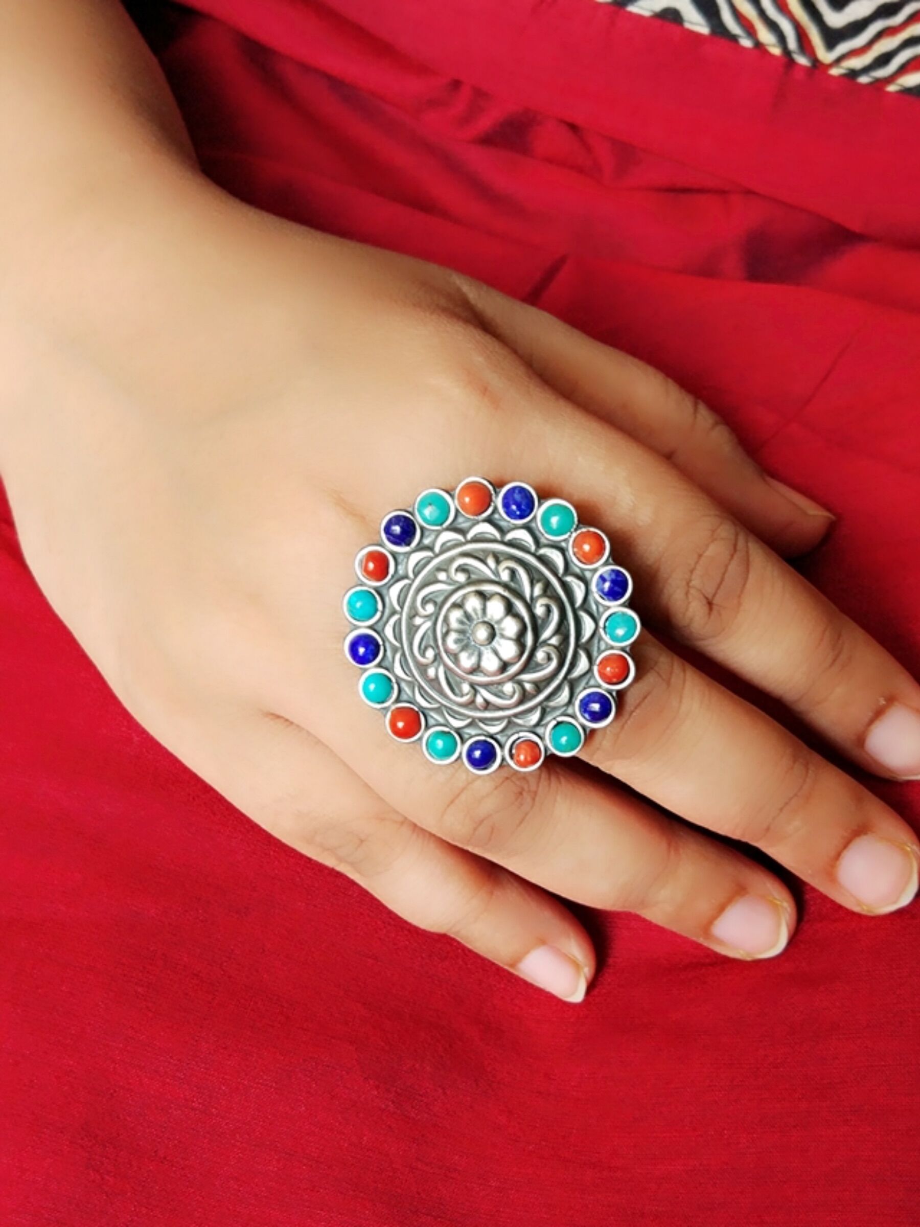 Multicolored Ring - PAPEEHA JEWELRY