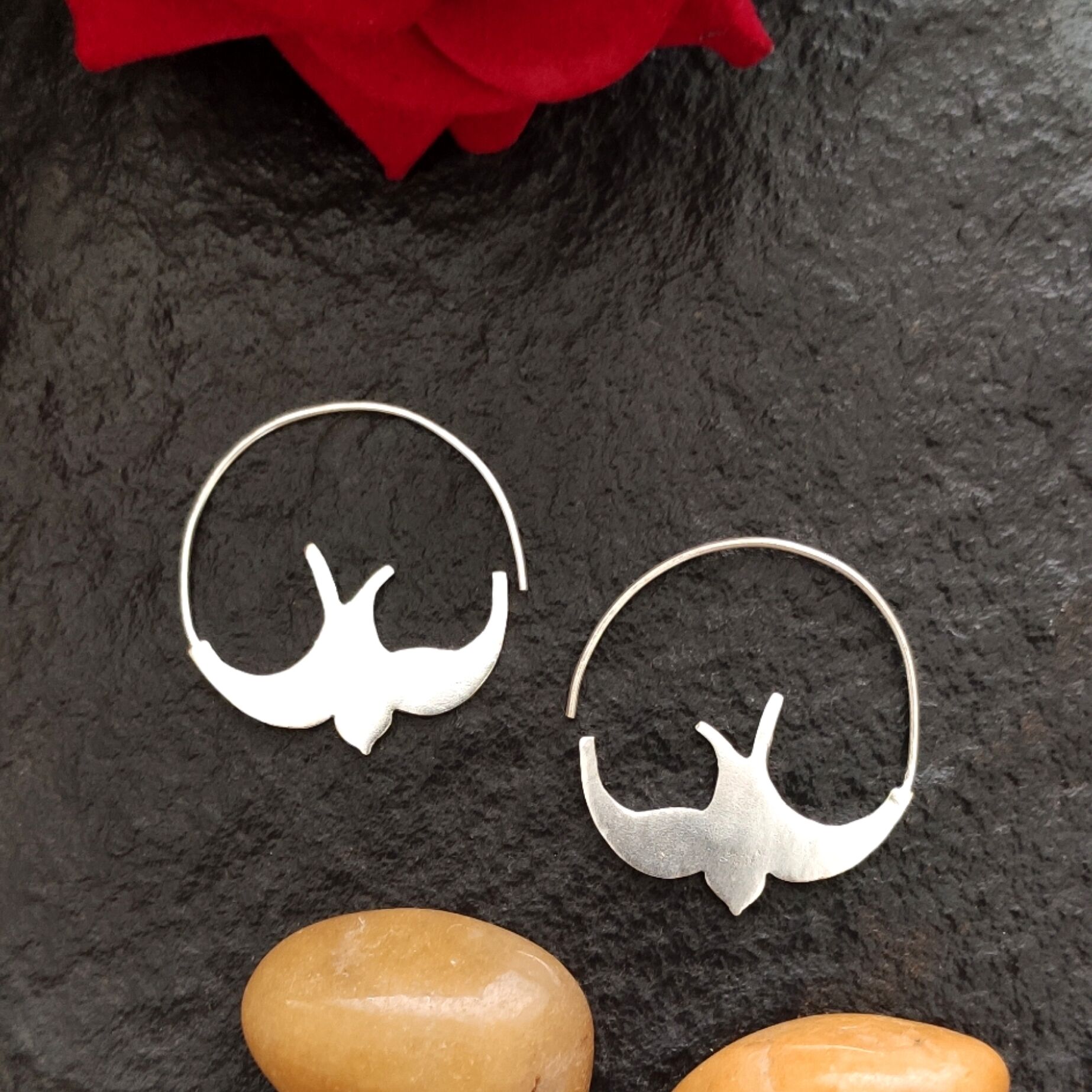 Raven crow bird skull earrings GOTHIC Bellatrix LeStrange Potter gift  wrapped uk | eBay